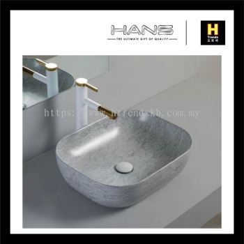 Hans Above Counter Art Basin (Grey) WB5030GY