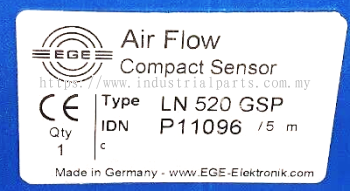 EGE-Elektronik EGE Air Flow Compact Sensor LN 520 GSP P11096 - Malaysia (Selangor, Johor, Penang)