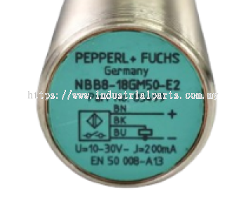 Pepperl + Fuchs P+F Inductive Barrel-Style Proximity Sensor NBB8-18GM50-E2, 85499