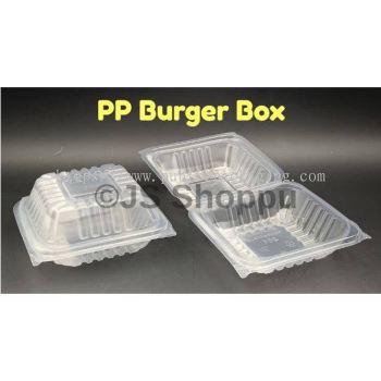 Disposable PP Burger Box (100pcs) 