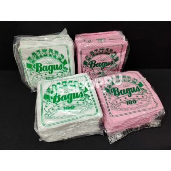 Economy Tissue / Tissue Murah / Kertas Tisu Muka Murah / Budget Tissue - Pink / Creamy White