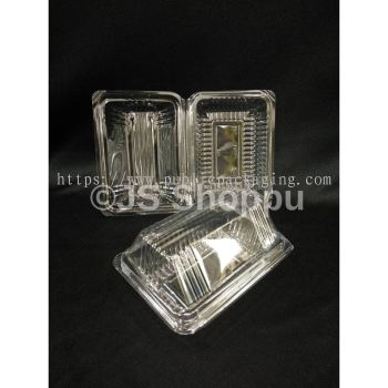 L032 Plastic Container with Lock (100pcs卤) / Bakery Container / Kuih Container