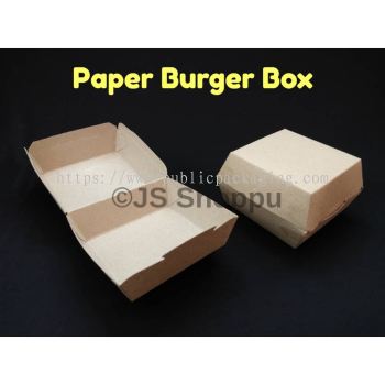 Paper Burger Box (100pcs+-) / Burger Container