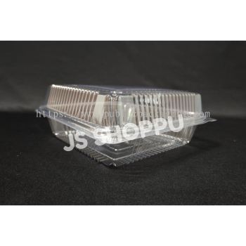 Kuih Container L400 / Disposable Plastic Clear Bakery Container (50pcs卤) / 6