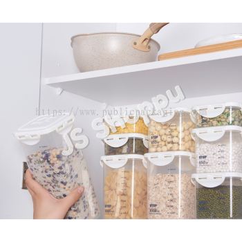 Air Sealed Transparent Food Container / Food Grade Kitchen Storage Organizer / 保鲜食物密封罐