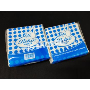 Belux Napkin Tissue (White) / Good Quality / Tissue Putih