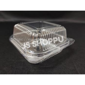 Kuih Container L019 / Disposable Plastic Clear Bakery Container (100pcs卤)