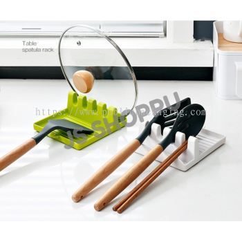 Pot Lid Rack Organizer / Kitchen Storage Multifunctional Silicone Mat / Insulation Spatula Rack / 厨房锅盖架 / 厨房锅铲架