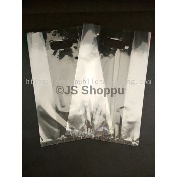 Tri-sample PP Clear Fold Bag / PP Clear Plastic Bag / Plastik Lutsinar / PP Die Cut Bag (Ready Stock)