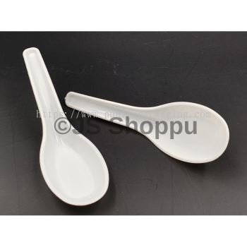 Shanghai Spoon (100pcs卤) / Disposable Plastic Cutlery / Disposable Spoon / Spoon