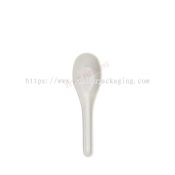 Shanghai Spoon (100pcs±) / Disposable Plastic Cutlery / Disposable Spoon / Spoon