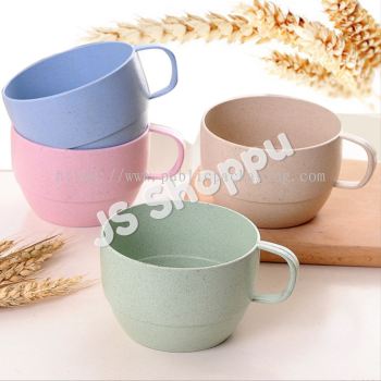 Wheat Cup / Mug / Juice Mug / Coffee Tea Cup / Cawan / 小麦秸防破茶杯