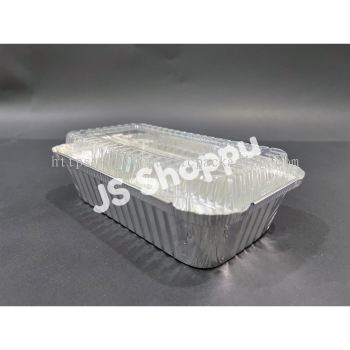 4423-P Aluminium Foil Tray with Clear Lid (5 sets 卤) Rectangle / Rectangular My Chef Foil Tray 4423 - P