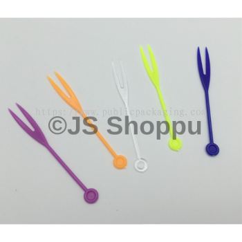 Little Fork / Cute Fork / OK Fork 50pcs+-/pkt) / Fruit Fork / Small Fork