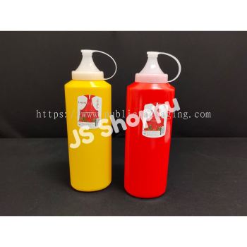 Lava Sos Botol 1100ml (Twin Squeezer) / Chili Sauce Bottle / Sos & Spice Squeezer (1 pc)