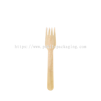 Wood Fork / Bamboo Fork / Biodegradable Fork / Wooden Fork / Garfu Kayu / Wooden Cutlery (50pcs±)