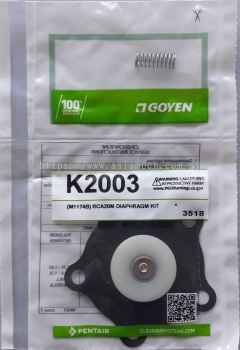 K2003 Goyen Diaphragm kit
