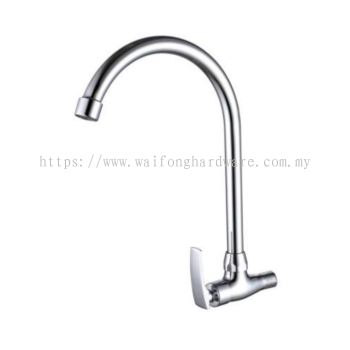 R107BC Wall Sink Tap (Brass)