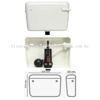 TPE-1031 Eco Low Level Cistern (Lift Up Valve)