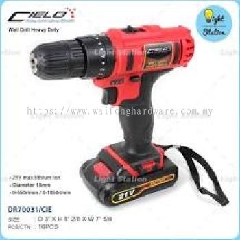 CIELO 21V CORDLESS DRILL