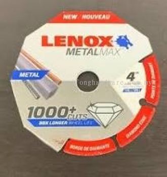 LENOX METAL CUTTING DICS