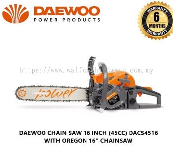 daewoo chain saw 45cc DCS4516T