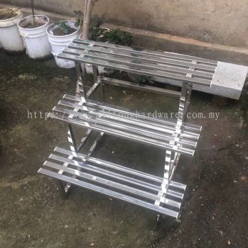 stainless steel garden rack