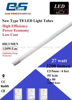 ES LITE LED T8 TUBE 27W 3200LUMEN