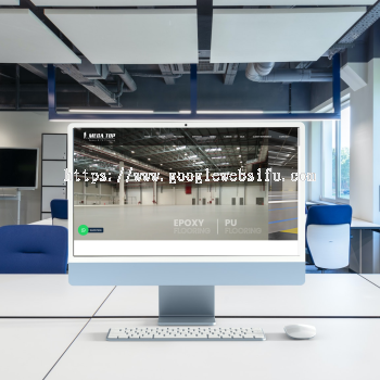 Epoxy Flooring Contractor Website Design & SEO | Johor