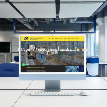 Plastic Crusher Supplier Website Design & SEO | Kuala Lumpur