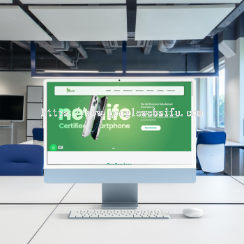 Kajian Kes Reka Bentuk Laman Web & SEO Newlife Mobile Tech | Second di Selangor