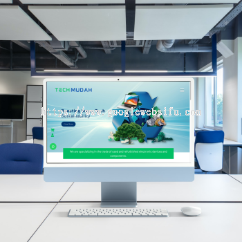 Refurbished Electronics Supplier Page for Green Tech Buyers