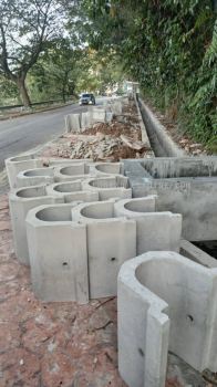 Scupper Drain With Compress Slab