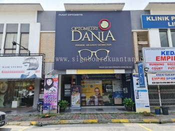 DANIA STAINLESS STEEL 3D BOX UP SIGNAGE