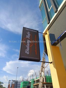 DULANG KAFE DOUBLE SIDE SIGNAGE AT KUANTAN