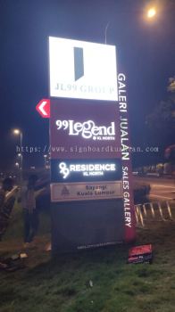 JL 99 GROUP PYLON STAND SIGNAGE AT PAHANG