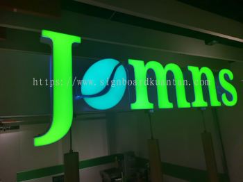 JOMNS 3D LED FRONTLIT LETTERING AT AIR PUTIH KUANTAN PAHANG 