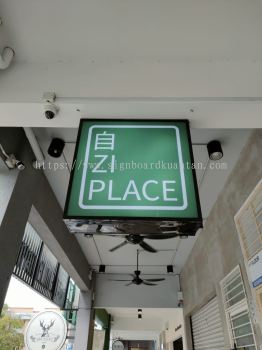 ZI PLACE DOUBLE SIDE LIGHTBOX SIGNAGE SIGNBOARD AT KUALA LIPIS