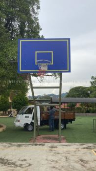 BASKETBALL BOARD ACRYLIC BOARD SIGNAGE SIGNBOARD AT GEBENG