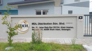 MDL 3D BOX UP LETTERING SIGNAGE SIGNBOARD AT MARAN