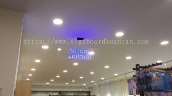 LED NEON INDOOR SIGNAGE SIGNBOARD AT SHOPPING MALL