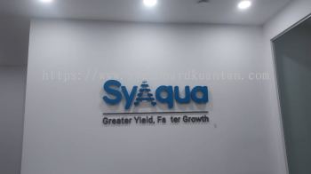 SYAQUA PVC BLACKLIT SIGNAGE SIGNBOARD AT BENTONG