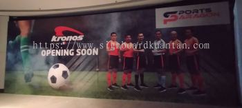 SPORTS PARAGON INDOOR SHOPPING MALL HOARDING PROJECT SIGNBOARD MALAYSIA AT KUALA TERENGGANU