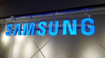 SAMSUNG INDOOR 3D LED FRONTLIT SIGNAGE SIGNBOARD AT KUANTAN CITY MALL 