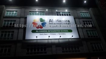 AL-HAMRA BILLBOARD SIGNAGE SIGNBOARD AT KEMAMAN KUALA TERENGGANU 