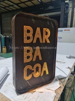 BARBACOA CHEMICAL ETCHING SIGNAGE AT KUANTAN AIR PUTIH