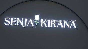 SENJA KIRANA INDOOR 3D LED FRONTLIT SIGNAGE SIGNNBOARD AT TAMAN TAS KUANTAN PAHANG MALAYSIA