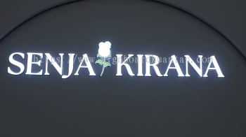 SENJA KIRANA INDOOR 3D LED FRONTLIT SIGNAGE SIGNNBOARD AT TAMAN TAS KUANTAN PAHANG MALAYSIA