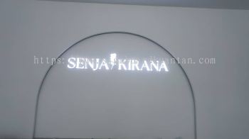 SENJA KIRANA INDOOR 3D LED FRONTLIT SIGNAGE SIGNNBOARD AT INDERA MAHKOTA KUANTAN PAHANG MALAYSIA