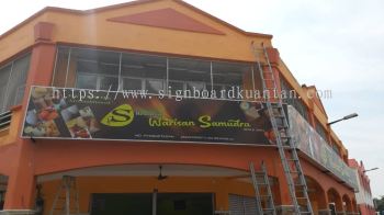 RESTORAN WARISAN SAMUDRA LIGHTBOX SIGNBOARD AT KUANTAN TAMAN FAIRMONT PHASE 2